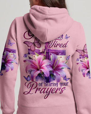 God Is Not Tired Of Hearing Your Prayers Women's All Over Print Shirt - Tytd0906251