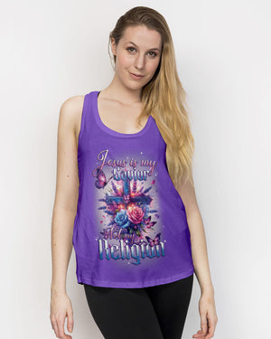 Jesus Is My Savior Women's All Over Print Shirt - Tytd1001242