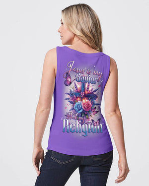 Jesus Is My Savior Women's All Over Print Shirt - Tytd1001242