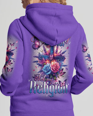 Jesus Is My Savior Women's All Over Print Shirt - Tytd1001242