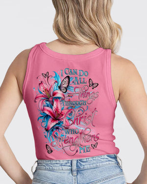 I Can Do All Things Lilies Women's All Over Print Shirt - Tytd11022611