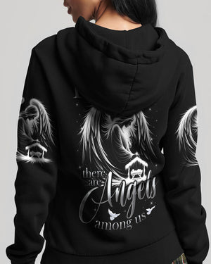 I Believe There Are Angels Among Us Women's All Over Print Shirt - Tytd1202252