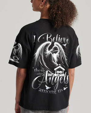I Believe There Are Angels Among Us Women's All Over Print Shirt - Tytd1202252