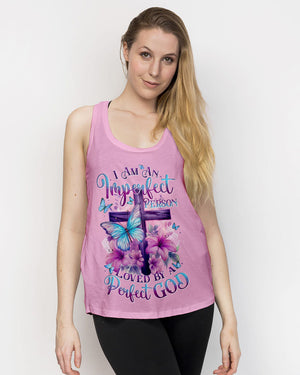 I Am An Imperfect Person Loved By A Perfect God Women's All Over Print Shirt - Tytd1204252