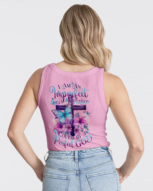 I Am An Imperfect Person Loved By A Perfect God Women's All Over Print Shirt - Tytd1204252