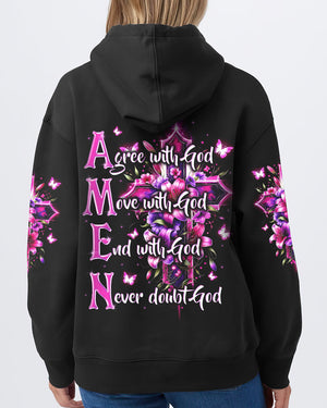 Amen Women's All Over Print Shirt - Tytd1206242