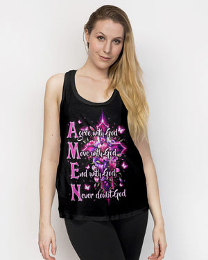 Amen Women's All Over Print Shirt - Tytd1206242