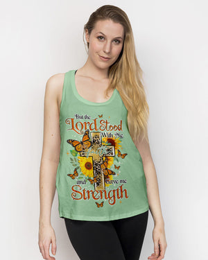 Lord Stood With Me Sunflowers Women's All Over Print Shirt - Tytd1209242