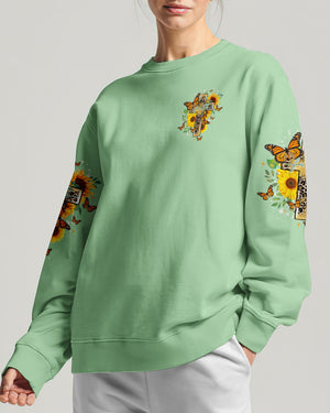 Lord Stood With Me Sunflowers Women's All Over Print Shirt - Tytd1209242