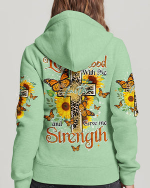 Lord Stood With Me Sunflowers Women's All Over Print Shirt - Tytd1209242