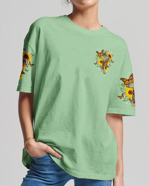 Lord Stood With Me Sunflowers Women's All Over Print Shirt - Tytd1209242