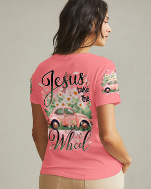 Jesus Take The Wheel Women's All Over Print Shirt - Tytd1212251