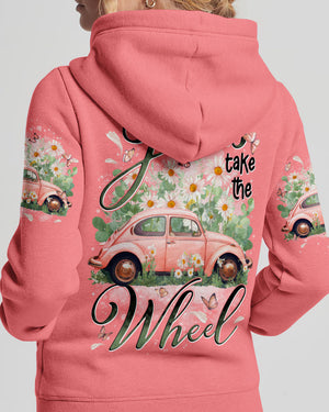 Jesus Take The Wheel Women's All Over Print Shirt - Tytd1212251