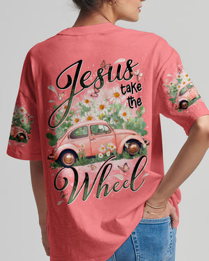 Jesus Take The Wheel Women's All Over Print Shirt - Tytd1212251