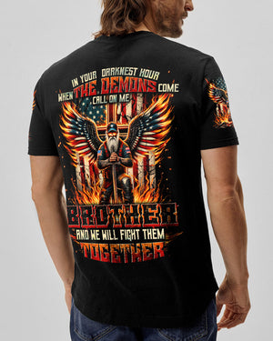 We Will Fight Them Together Men's All Over Print Shirt - Tytd1306241