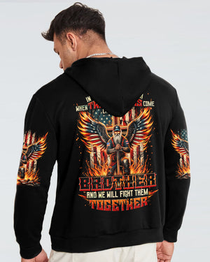 We Will Fight Them Together Men's All Over Print Shirt - Tytd1306241