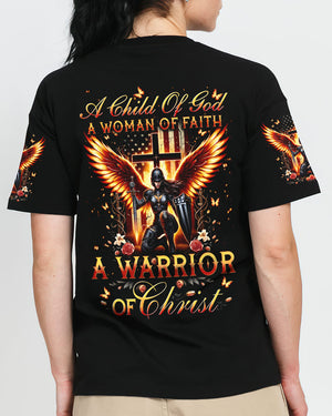 A Child Of God A Woman Of Faith Women's All Over Print Shirt - Tytd1306244
