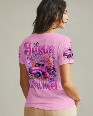 Jesus Take The Wheel Women's All Over Print Shirt - Tytd1312241