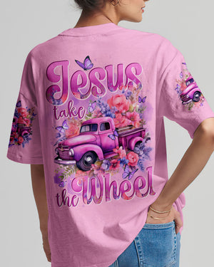 Jesus Take The Wheel Women's All Over Print Shirt - Tytd1312241
