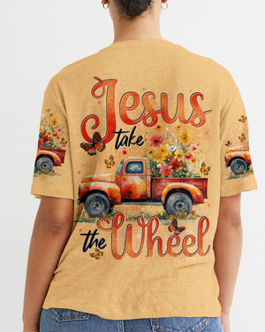 Jesus Take The Wheel Woman's All Over Print Shirt - Tytd1401251