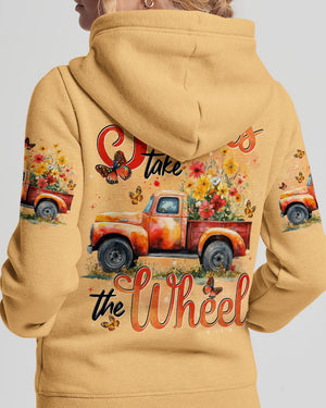 Jesus Take The Wheel Woman's All Over Print Shirt - Tytd1401251