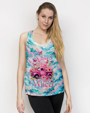 Jesus Take The Wheel Tie Dye Women's All Over Print Shirt - Tytd1403244