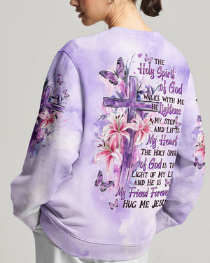 Hug Me Jesus Women's All Over Print Shirt - Tytd1408244