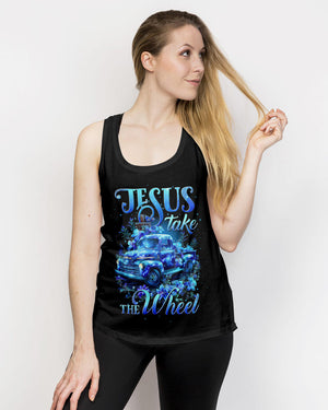 Jesus Take The Wheel Women's All Over Print Shirt - Tytd1503243