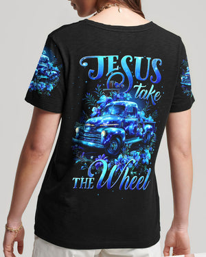 Jesus Take The Wheel Women's All Over Print Shirt - Tytd1503243