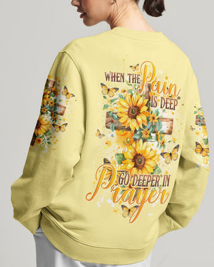 Go Deeper In Prayer Women's All Over Print Shirt - Tytd1504242