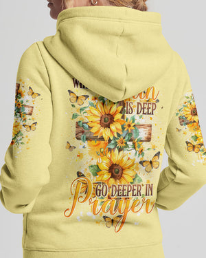 Go Deeper In Prayer Women's All Over Print Shirt - Tytd1504242