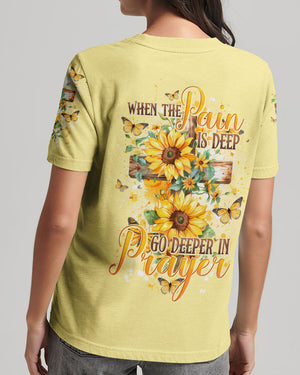Go Deeper In Prayer Women's All Over Print Shirt - Tytd1504242