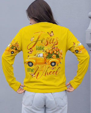 Jesus Take The Wheel Tulips Women's All Over Print Shirt - Tytd1601261