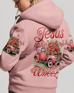 Jesus Take The Wheel Rose Women's All Over Print Shirt - Tytd1604244