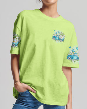 Jesus Take The Wheel Daisy Women's All Over Print Shirt - Tytd1604245