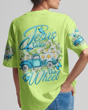 Jesus Take The Wheel Daisy Women's All Over Print Shirt - Tytd1604245