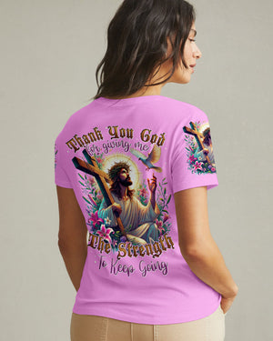 Thank You God Women's All Over Print Shirt - Tytd1604252