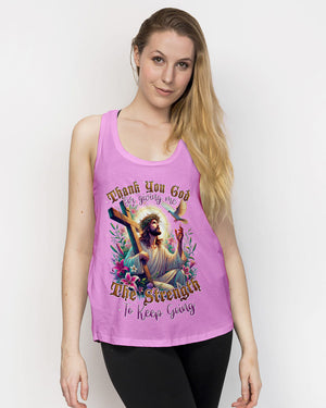 Thank You God Women's All Over Print Shirt - Tytd1604252