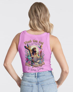 Thank You God Women's All Over Print Shirt - Tytd1604252