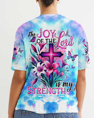 The Joy Of The Lord Is My Strength Women's All Ove Print Shirt - Tytd1607244