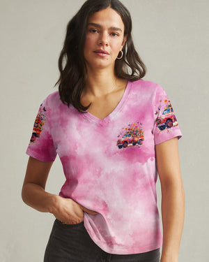 Jesus Take The Wheel Women's All Over Print Shirt - Tytd1612242