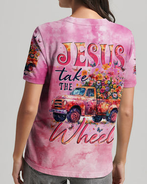 Jesus Take The Wheel Women's All Over Print Shirt - Tytd1612242
