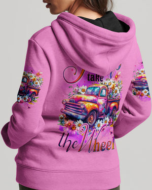Jesus Take The Wheel Women's All Over Print Shirt - Tytd1704252