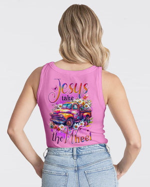 Jesus Take The Wheel Women's All Over Print Shirt - Tytd1704252