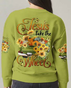 Jesus Take The Wheel Women's All Over Print Shirt - Tytd1712251