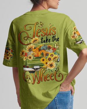 Jesus Take The Wheel Women's All Over Print Shirt - Tytd1712251