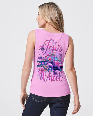 Jesus Take The Wheel Women's All Over Print Shirt - Tytd1806252