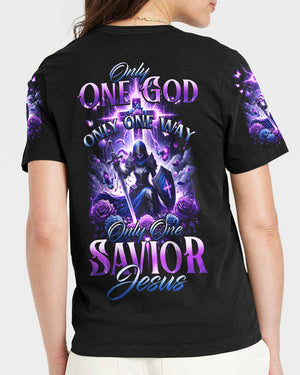 Only One God Women's All Over Print Shirt - Tytd1812234