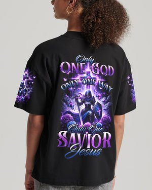 Only One God Women's All Over Print Shirt - Tytd1812234