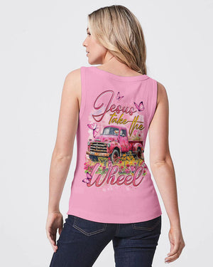 Jesus Take The Wheel Women's All Over Print Shirt - Tytd1902242